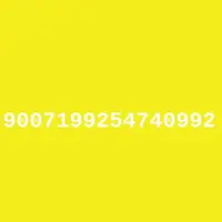 9007199254740992 icon